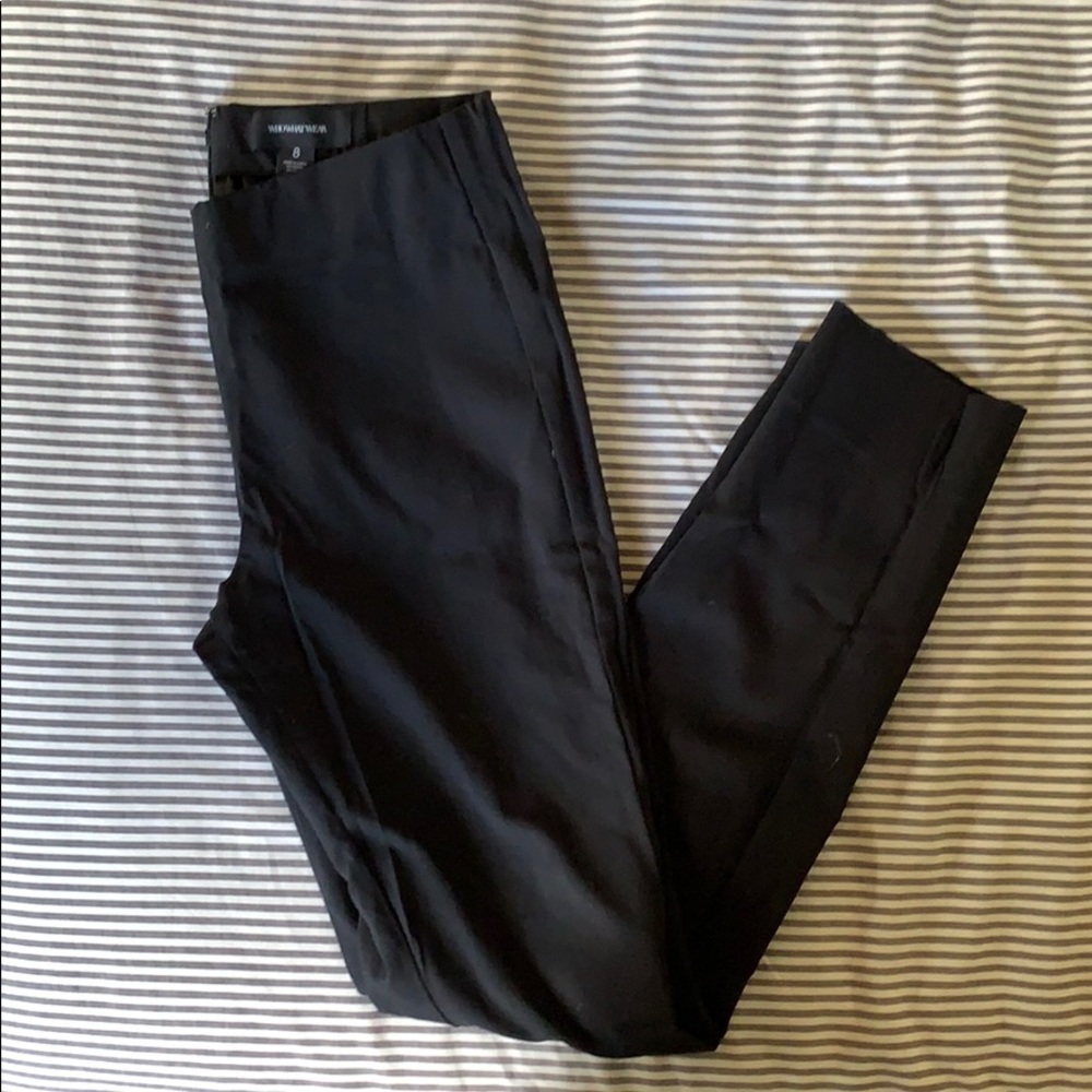 Who What Wear Skinny Tapered Slacks